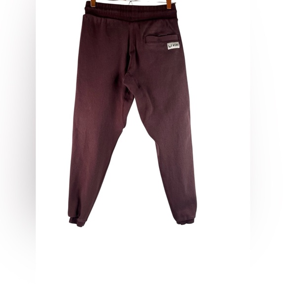 ASRV Drawstring Jogger Men's Size Small Maroon Red Sweatpants - Picture 2 of 7